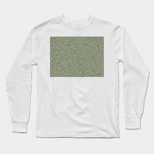 Terrazzo style green Long Sleeve T-Shirt